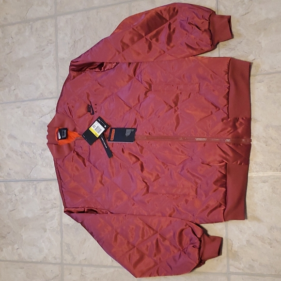 Nike Air Satin Quilted Thermore Jacket Women’s Size Small BV2877-661 - Picture 4 of 12